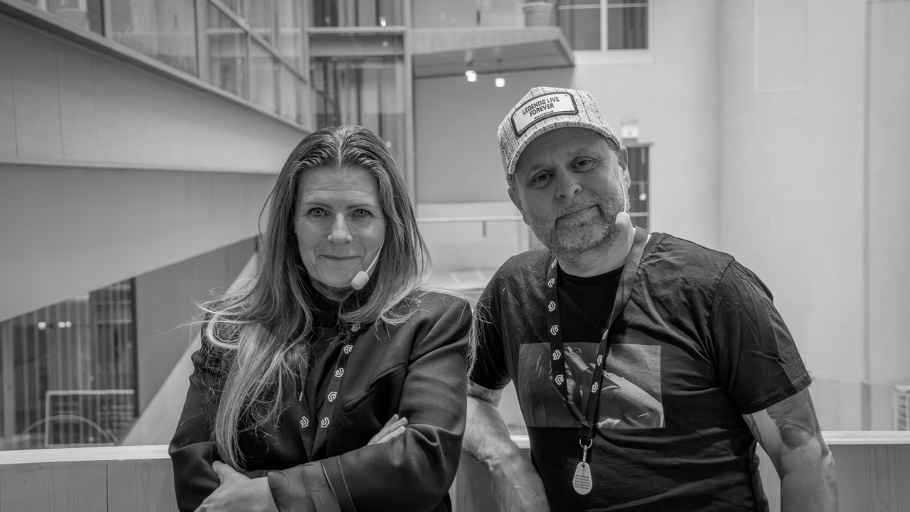 Sophia Båge och Bengt Wessborg